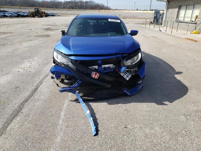 SHHFK7G46JU233386 - 2018 HONDA CIVIC SPORT 蓝色 照片 5