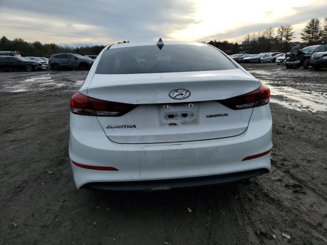 5NPD84LF9HH035572 - 2017 HYUNDAI ELANTRA SE WHITE photo 6