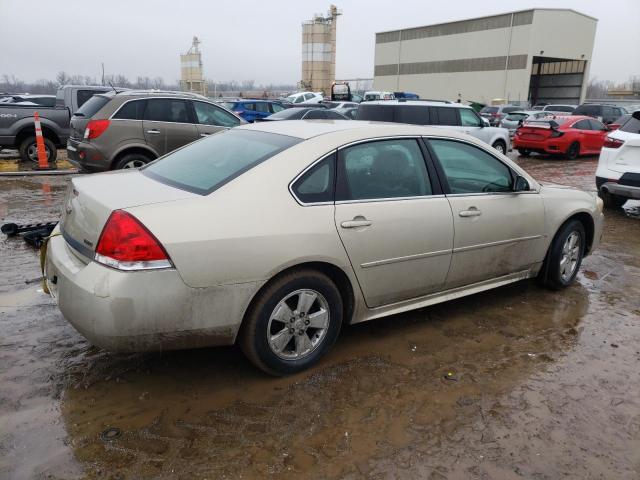 2G1WB5EK7A1191247 - 2010 CHEVROLET IMPALA LT TAN photo 3