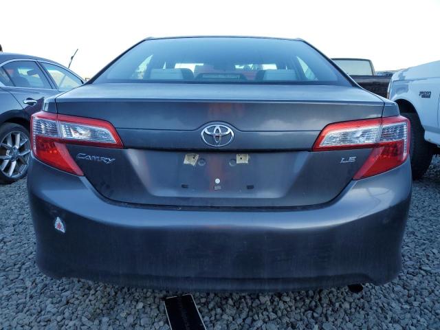 4T4BF1FK0CR242386 - 2012 TOYOTA CAMRY BASE GRAY photo 6