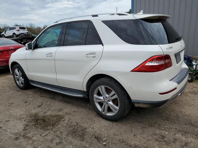 4JGDA5HB5EA323880 - 2014 MERCEDES-BENZ ML 350 4MATIC WHITE photo 2