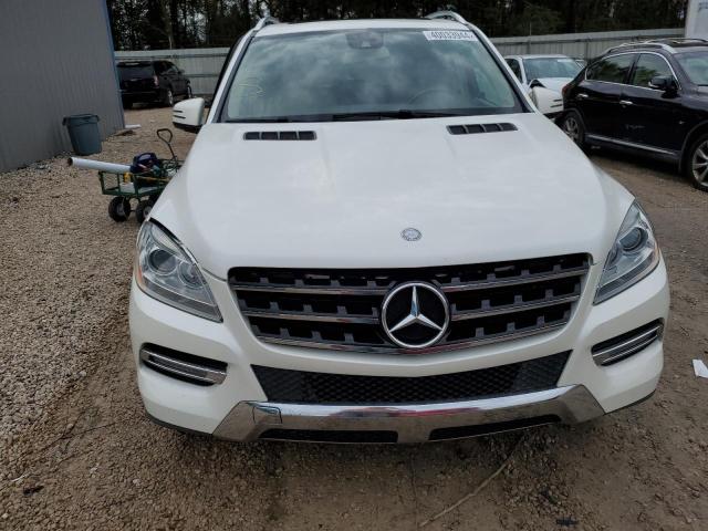 4JGDA5HB5EA323880 - 2014 MERCEDES-BENZ ML 350 4MATIC WHITE photo 5