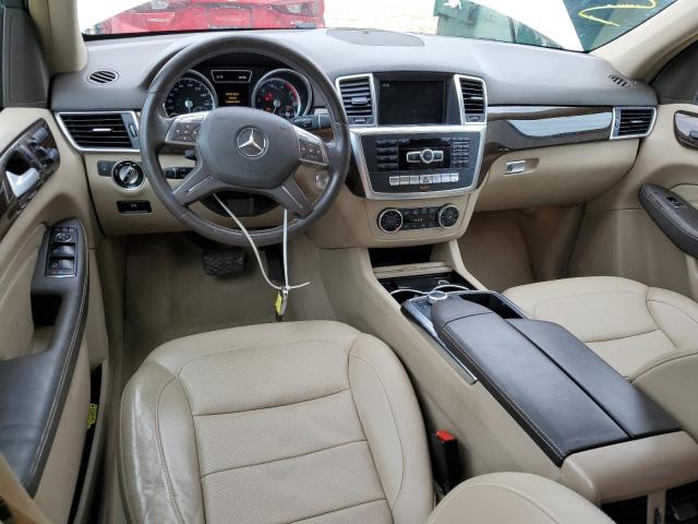 4JGDA5HB5EA323880 - 2014 MERCEDES-BENZ ML 350 4MATIC WHITE photo 8