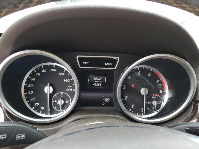 4JGDA5HB5EA323880 - 2014 MERCEDES-BENZ ML 350 4MATIC WHITE photo 9