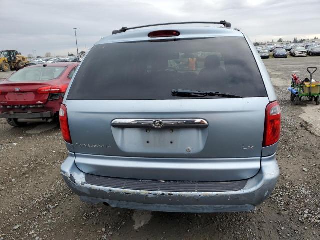 2C4GP44R55R126281 - 2005 CHRYSLER TOWN & COU LX SILVER photo 6