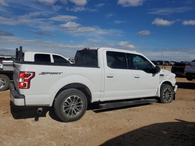 1FTEW1C55JKD32782 - 2018 FORD F150 SUPERCREW WHITE photo 3