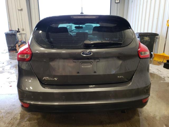 1FADP3M26HL200648 - 2017 FORD FOCUS SEL CHARCOAL photo 6