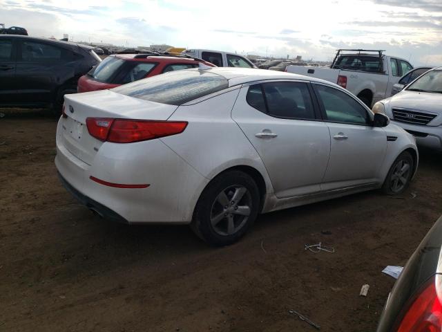 KNAGM4A70E5517683 - 2014 KIA OPTIMA LX WHITE photo 3