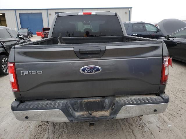 1FTEW1CG6GKD01275 - 2016 FORD F150 SUPERCREW GRAY photo 6