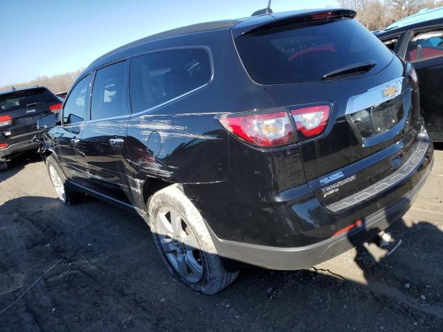 1GNKRGKD9HJ161368 - 2017 CHEVROLET TRAVERSE LT BLACK photo 2