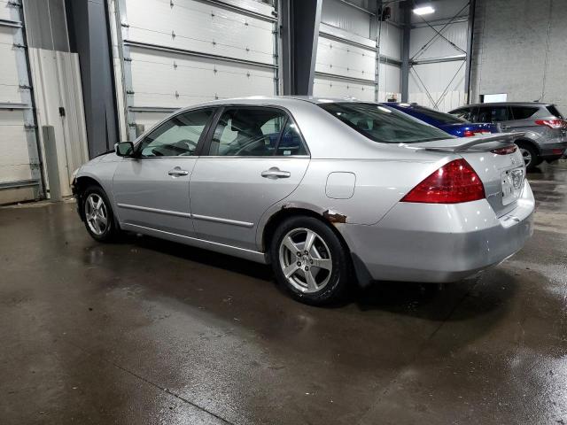 1HGCM56897A200909 - 2007 HONDA ACCORD EX SILVER photo 2