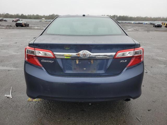 4T1BF1FK4EU863711 - 2014 TOYOTA CAMRY L BLUE photo 6