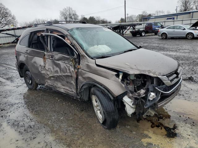 5J6RE4H70BL011187 - 2011 HONDA CR-V EXL BROWN photo 4