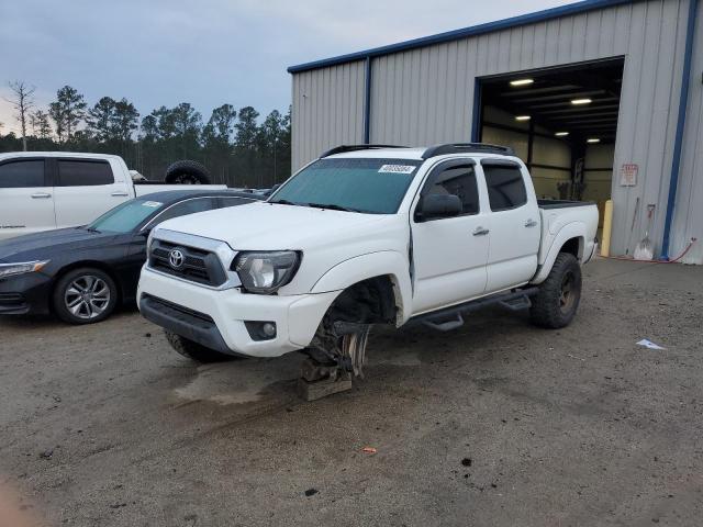 5TFJU4GN5CX016465 - 2012 TOYOTA TACOMA DOUBLE CAB PRERUNNER WHITE photo 1