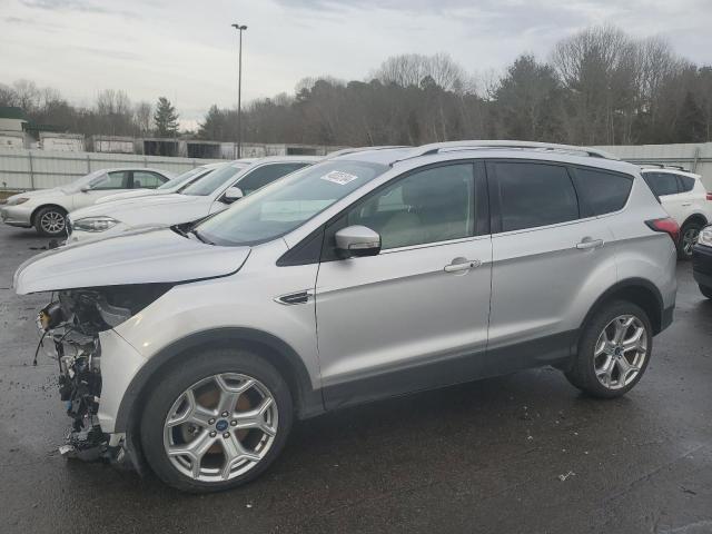 1FMCU9J91KUB14700 - 2019 FORD ESCAPE TITANIUM SILVER photo 1