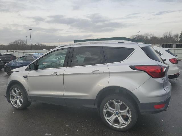 1FMCU9J91KUB14700 - 2019 FORD ESCAPE TITANIUM SILVER photo 2