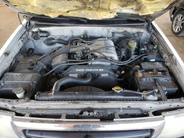 4TASN92N6YZ645925 - 2000 TOYOTA TACOMA XTRACAB PRERUNNER ვერცხლისფერი ფოტო 11