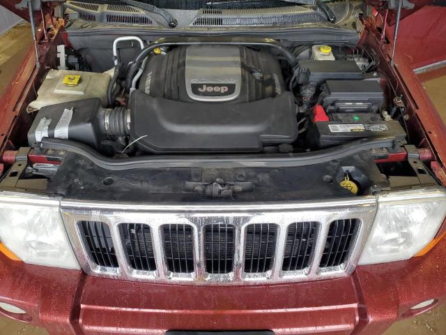 1J8HG58208C135855 - 2008 JEEP COMMANDER LIMITED BURGUNDY photo 12