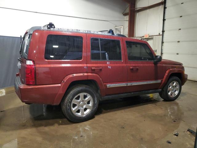 1J8HG58208C135855 - 2008 JEEP COMMANDER LIMITED BURGUNDY photo 3