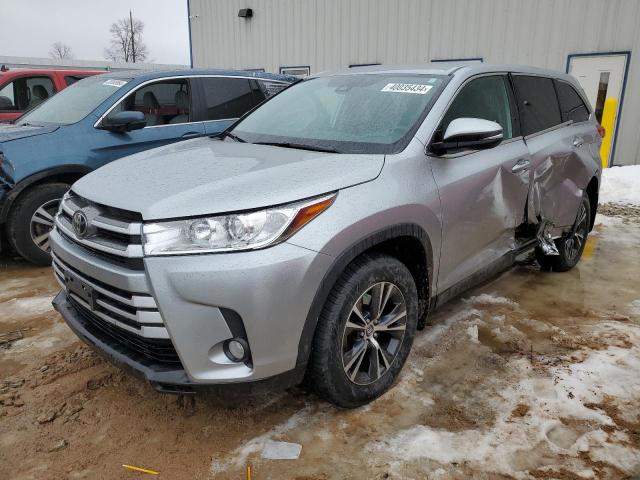 5TDBZRFH6KS737042 - 2019 TOYOTA HIGHLANDER LE SILVER photo 1