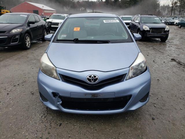 JTDJTUD38ED591931 - 2014 TOYOTA YARIS BLUE photo 5