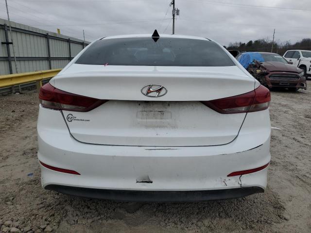 5NPD84LFXHH056611 - 2017 HYUNDAI ELANTRA SE WHITE photo 6