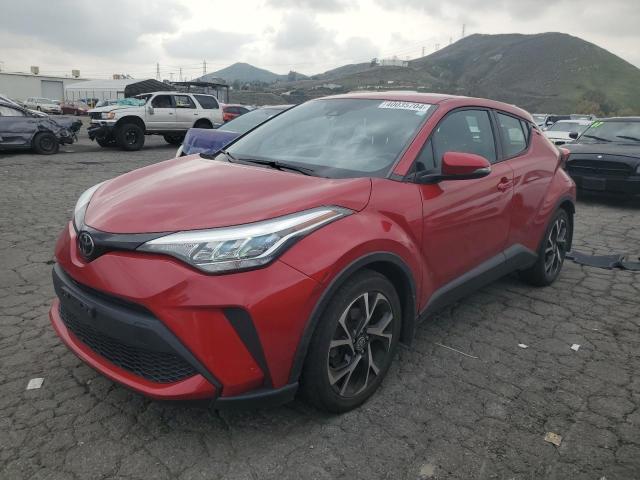 NMTKHMBX5MR124382 - 2021 TOYOTA C-HR XLE RED photo 1