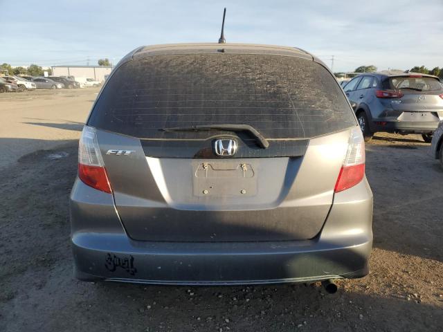 JHMGE8H38DC064108 - 2013 HONDA FIT GRAY photo 6