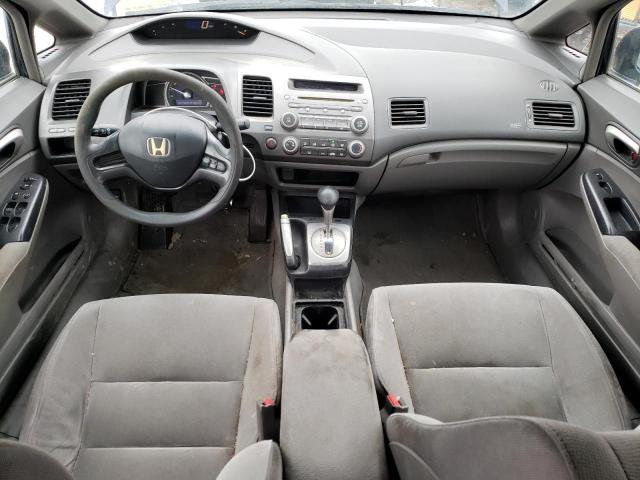 1HGFA16596L089088 - 2006 HONDA CIVIC LX BLUE photo 8