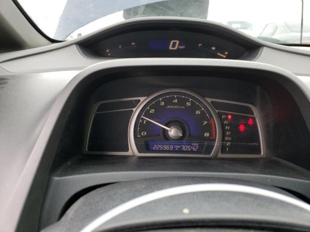 1HGFA16596L089088 - 2006 HONDA CIVIC LX BLUE photo 9