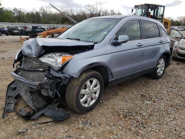 JHLRE387X7C061301 - 2007 HONDA CR-V EXL BLUE photo 2