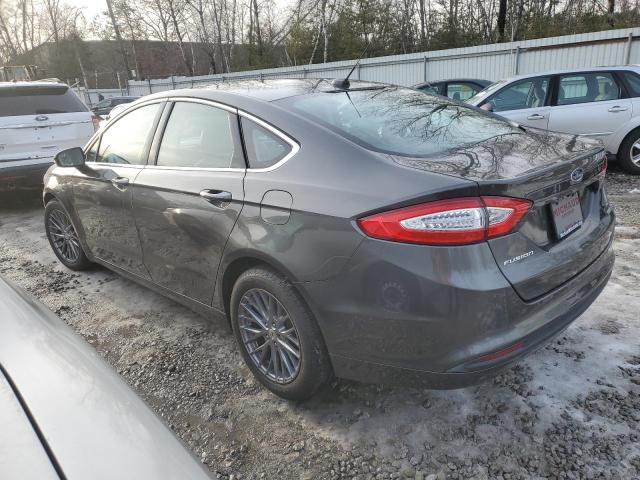 3FA6P0HD6GR237007 - 2016 FORD FUSION SE GRAY photo 2