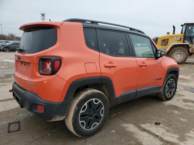 ZACCJBCT7FPB92631 - 2015 JEEP RENEGADE TRAILHAWK ORANGE photo 3