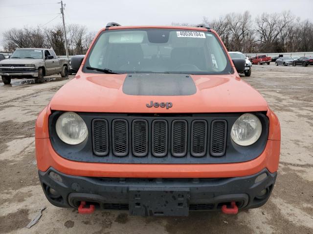 ZACCJBCT7FPB92631 - 2015 JEEP RENEGADE TRAILHAWK ORANGE photo 5