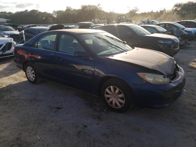 4T1BE32K56U137636 - 2006 TOYOTA CAMRY LE BLUE photo 4