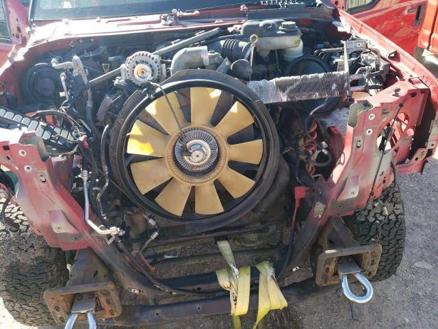 1FTSW21P37EA92460 - 2007 FORD F250 SUPER DUTY RED photo 11