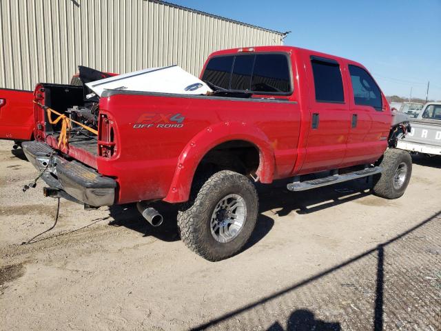 1FTSW21P37EA92460 - 2007 FORD F250 SUPER DUTY RED photo 3