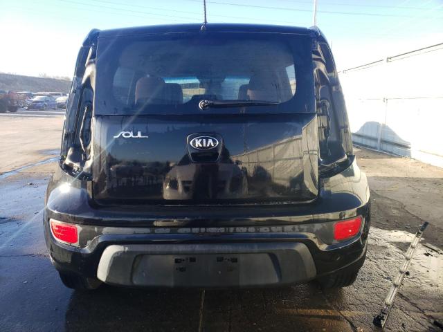 KNDJT2A5XD7608719 - 2013 KIA SOUL BLACK photo 6