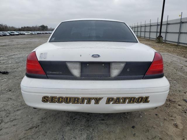 2FAFP71V18X178737 - 2008 FORD CROWN VICT POLICE INTERCEPTOR WHITE photo 6