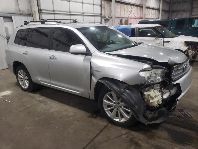 JTEEW44A782023429 - 2008 TOYOTA HIGHLANDER HYBRID LIMITED SILVER photo 4