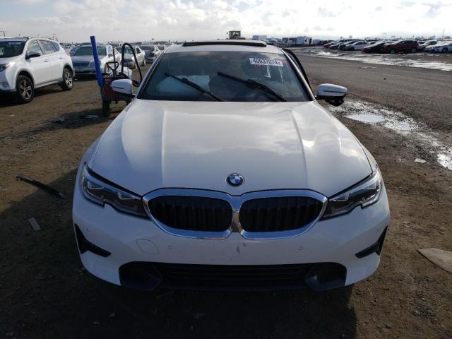 3MW5R1J04L8B11030 - 2020 BMW 330I WHITE photo 5