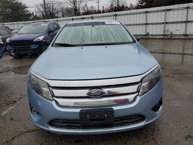 3FADP0L33AR181539 - 2010 FORD FUSION HYBRID BLUE photo 5