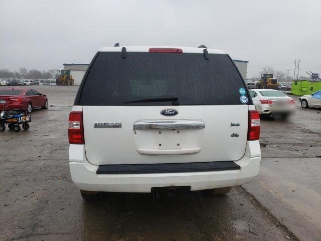 1FMJU1K50AEB57650 - 2010 FORD EXPEDITION LIMITED WHITE photo 6