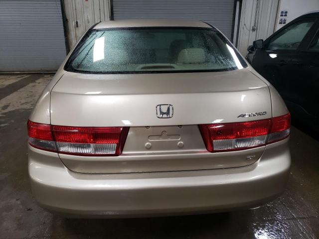 1HGCM56664A089441 - 2004 HONDA ACCORD EX BEIGE photo 6