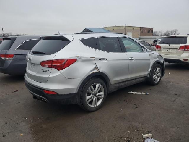 5XYZWDLAXFG262726 - 2015 HYUNDAI SANTA FE S SILVER photo 3