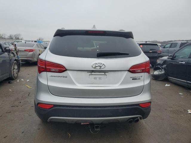 5XYZWDLAXFG262726 - 2015 HYUNDAI SANTA FE S SILVER photo 6