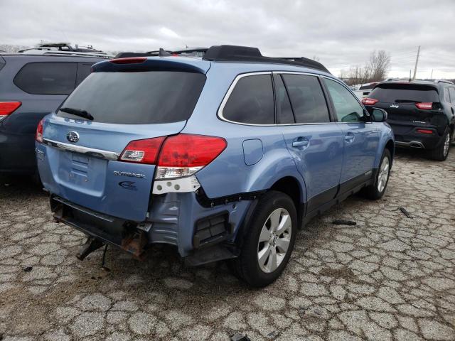 4S4BRCJC7B3421056 - 2011 SUBARU OUTBACK 2.5I LIMITED BLUE photo 3