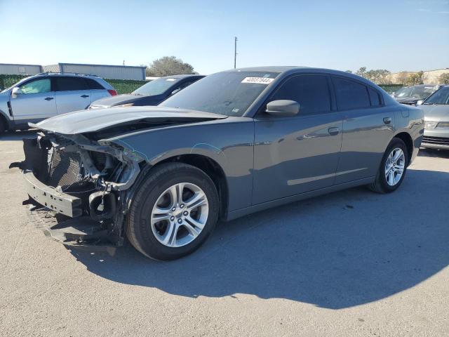 2C3CDXBG7KH643565 - 2019 DODGE CHARGER SXT GRAY photo 1