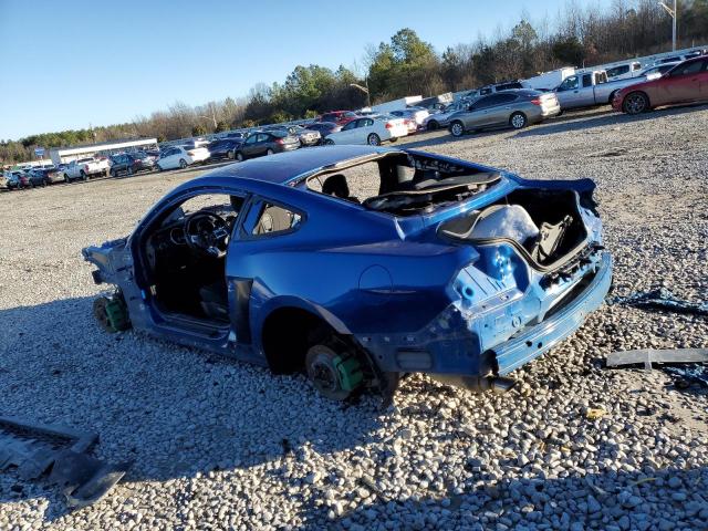 1FA6P8TH6J5159461 - 2018 FORD MUSTANG BLUE photo 2