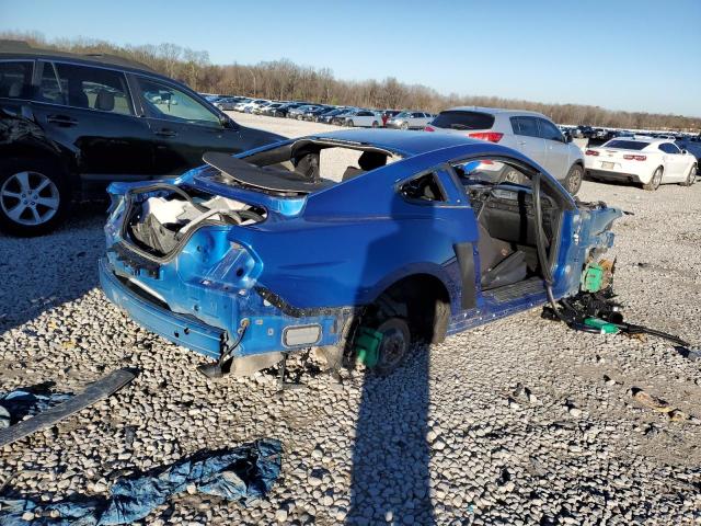 1FA6P8TH6J5159461 - 2018 FORD MUSTANG BLUE photo 3